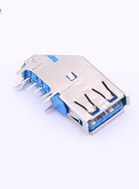 全新原装USB-304CD-ARY正品/Type-A 母座 弯插