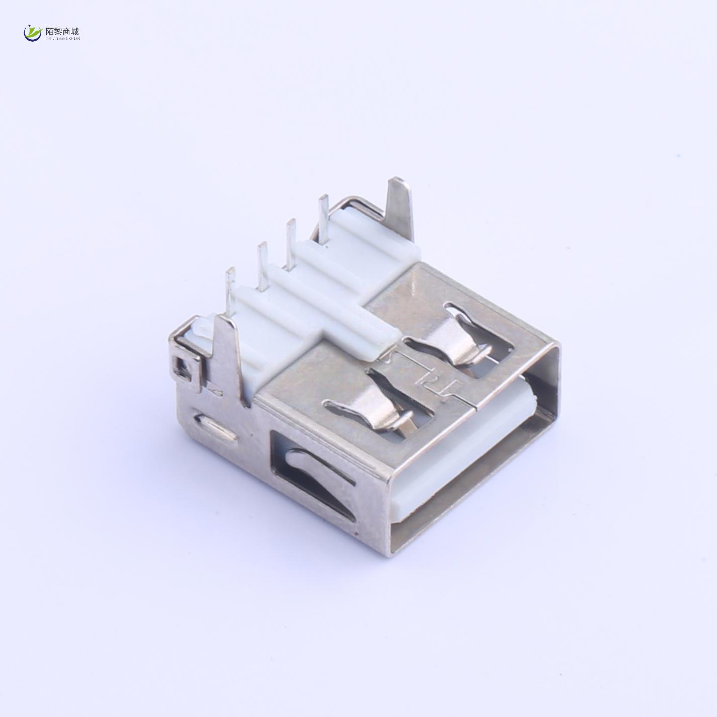 全新原装U-A-24DD-W-6正品/Type-A 母座 弯插