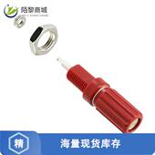 111 KNURLED 0102 CONN 全新原装 POST 001正品 BIND RED