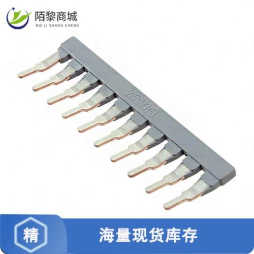 全新原装3118135正品/JUMPER TERM BLK 10POS FLAT PIN