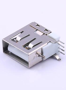 全新原装U-USBAN04P-F005正品/Type-A 母座 侧插