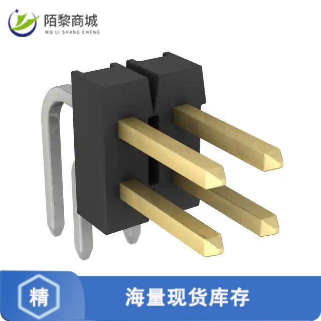 全新原装5-146308-2正品/CONN HEADER R/A 4POS 2.54MM