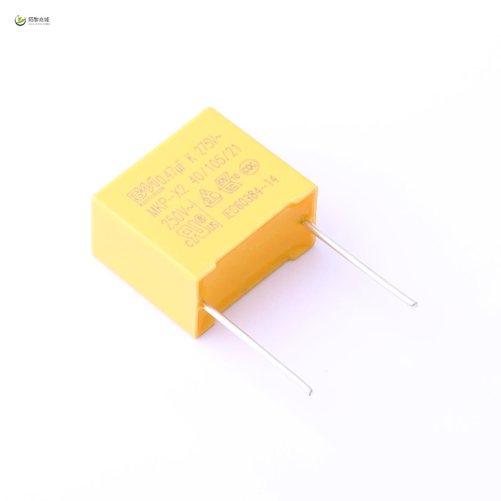 全新原装1X2H447K275-15正品/等级:X2 470nF ±10% 275VAC