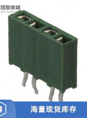 全新原装215297-4正品/CONN RCPT 4POS 0.1 GOLD PCB