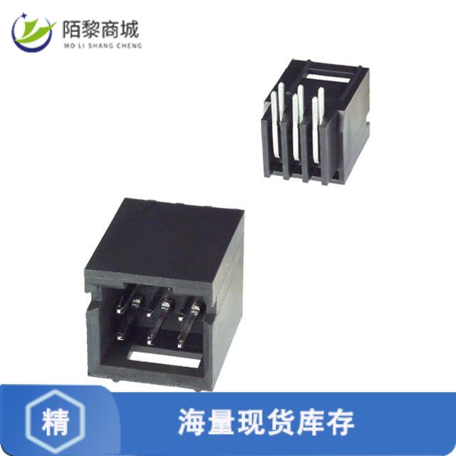 全新原装8-87579-5正品/CONN HEADER R/A 6POS 2.54MM