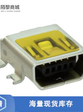 全新原装1775051-1正品/CONN RCPT USB2.0 MINI AB SMD