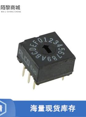 全新原装1-1825007-6正品/SWITCH ROTARY DIP HEX 0.40