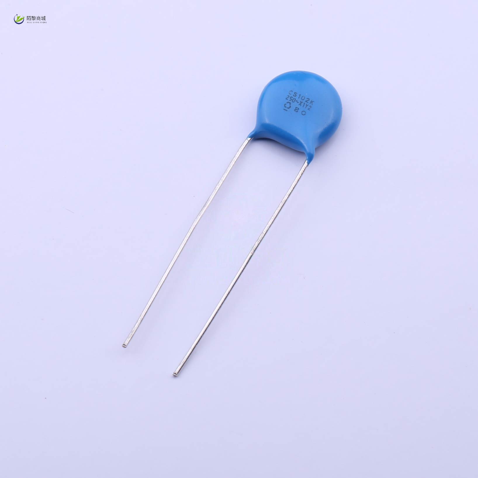 全新原装CS10-B2GA102KYASA正品/等级:X1,Y2 1nF ±10%