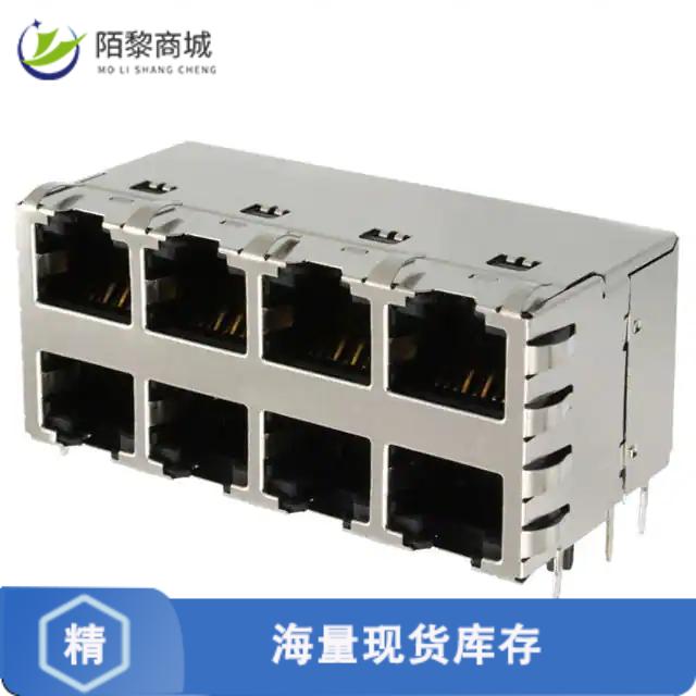 全新原装0854-2X4R-JD-F正品/CONN JACK 8PORT 2.5G BA