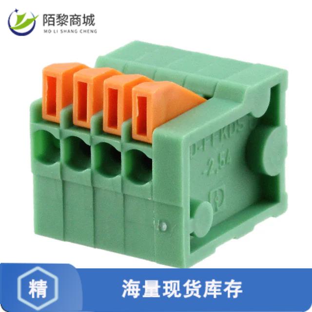 全新原装1789595正品/TERM BLK 4POS TOP ENT 2.54MM PCB