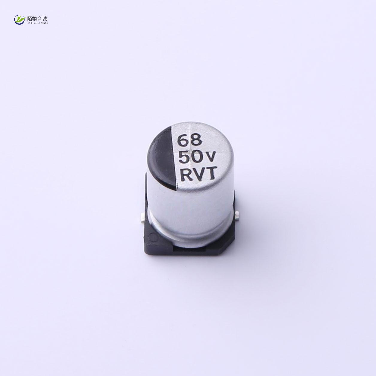 全新原装RVT1H680M0810正品/68uF ±20% 50V