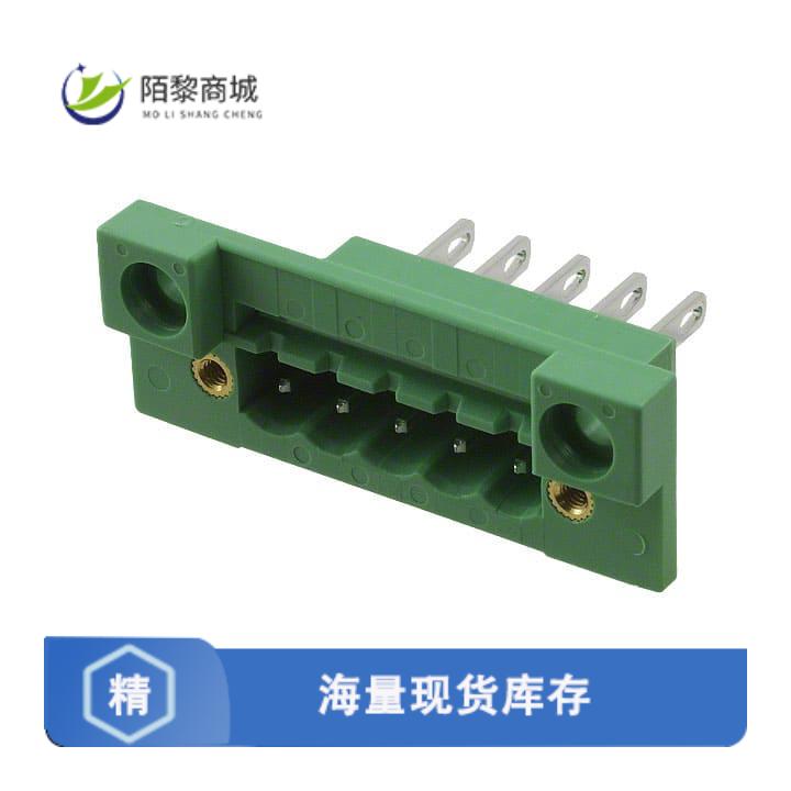 全新原装0710206正品/TERM BLK HEADER 5POS GREEN