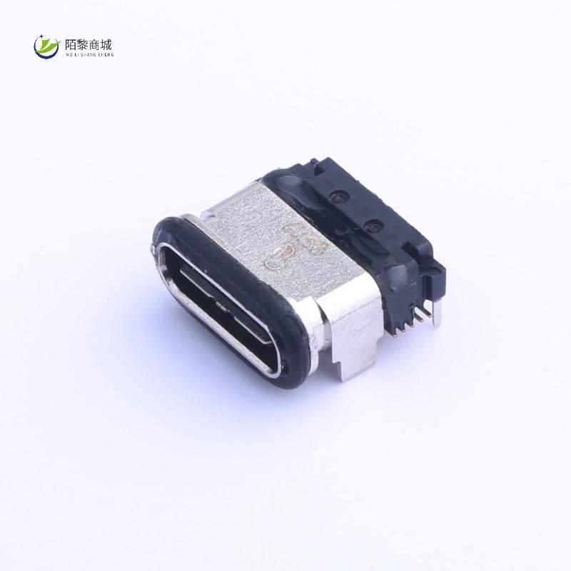 全新原装GT-USB-7018正品/Type-C 母座 卧贴 粉末冶金防水