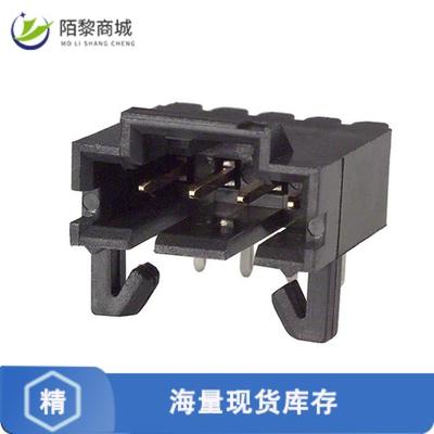 全新原装103673-3正品/CONN HEADER R/A 4POS 2.54MM