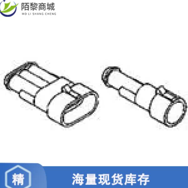 全新原装282104-3正品/CONN TAB HOUSING 2POS GREEN