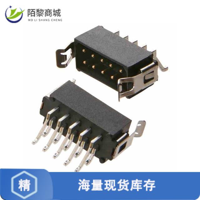 全新原装M80-6661642正品/CONN HEADER SMD R/A 16POS 2MM