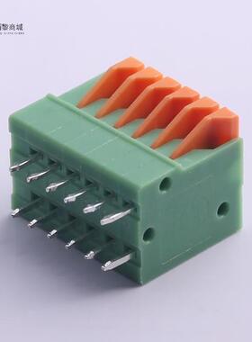 全新原装KF141V-2.54-6P正品/弹簧式接线端子
