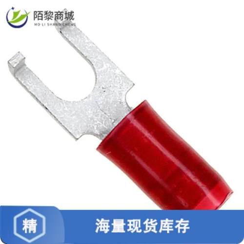 全新原装322777正品/CONN SPADE TERM 16-22AWG #6 RED