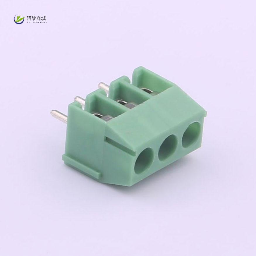 全新原装DB301V-3.5-3P-GN正品/3.5mm 排数:1 每排P