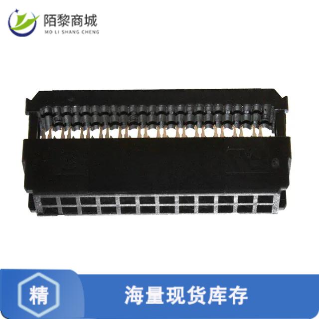 全新原装1658623-5正品/CONN RCPT 24POS IDC 26-28AWG