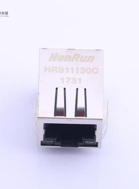 全新原装HR911130C正品/带集成磁铁和LED的单端口RJ45