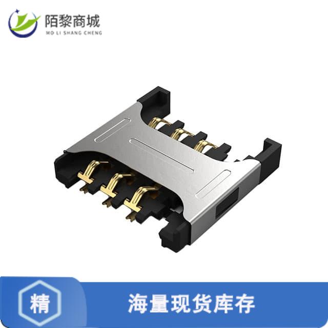 全新原装SIM7050-6-0-00-A正品/ SIM PUSH-PULL, 6P, S