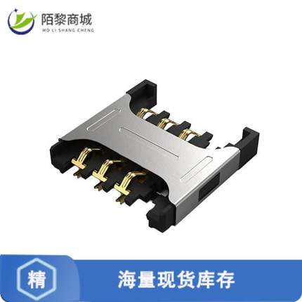 全新原装SIM7050-6-0-00-A正品/ SIM PUSH-PULL, 6P, S