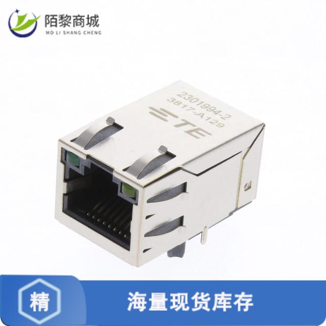 全新原装2301994-2正品/CONN JACK 1PORT 100 BASE-T PCB