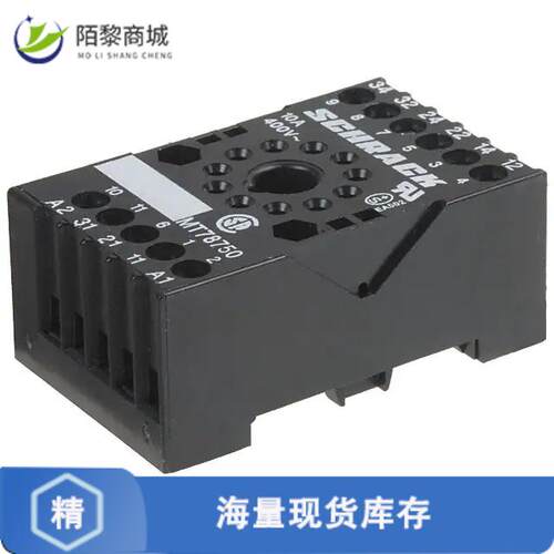 原装正品1415035-1全新RELAY SOCKET 11 POS DIN RAIL