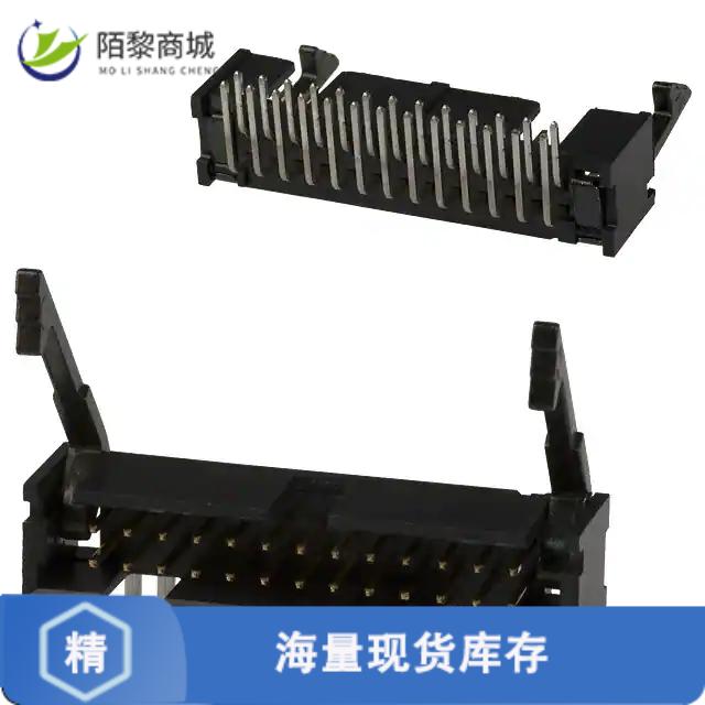 全新原装1761607-9正品/CONN HEADER R/A 26POS 2.54MM