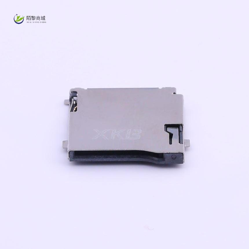 XKTF-N02-N原装正品自弹式 SD卡(TF卡) 卡座 外焊