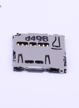 SCHA4B0100原装正品自弹式 SD卡(TF卡) 卡座