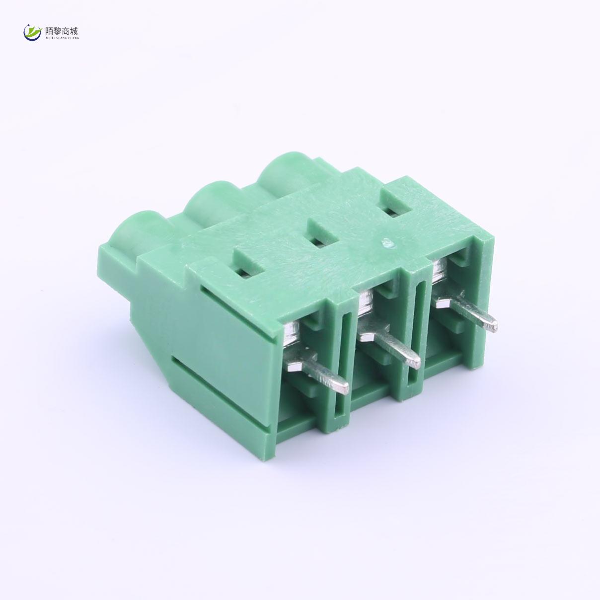 全新原装DB910-7.62-3P-GN-S正品/7.62mm 排数:1