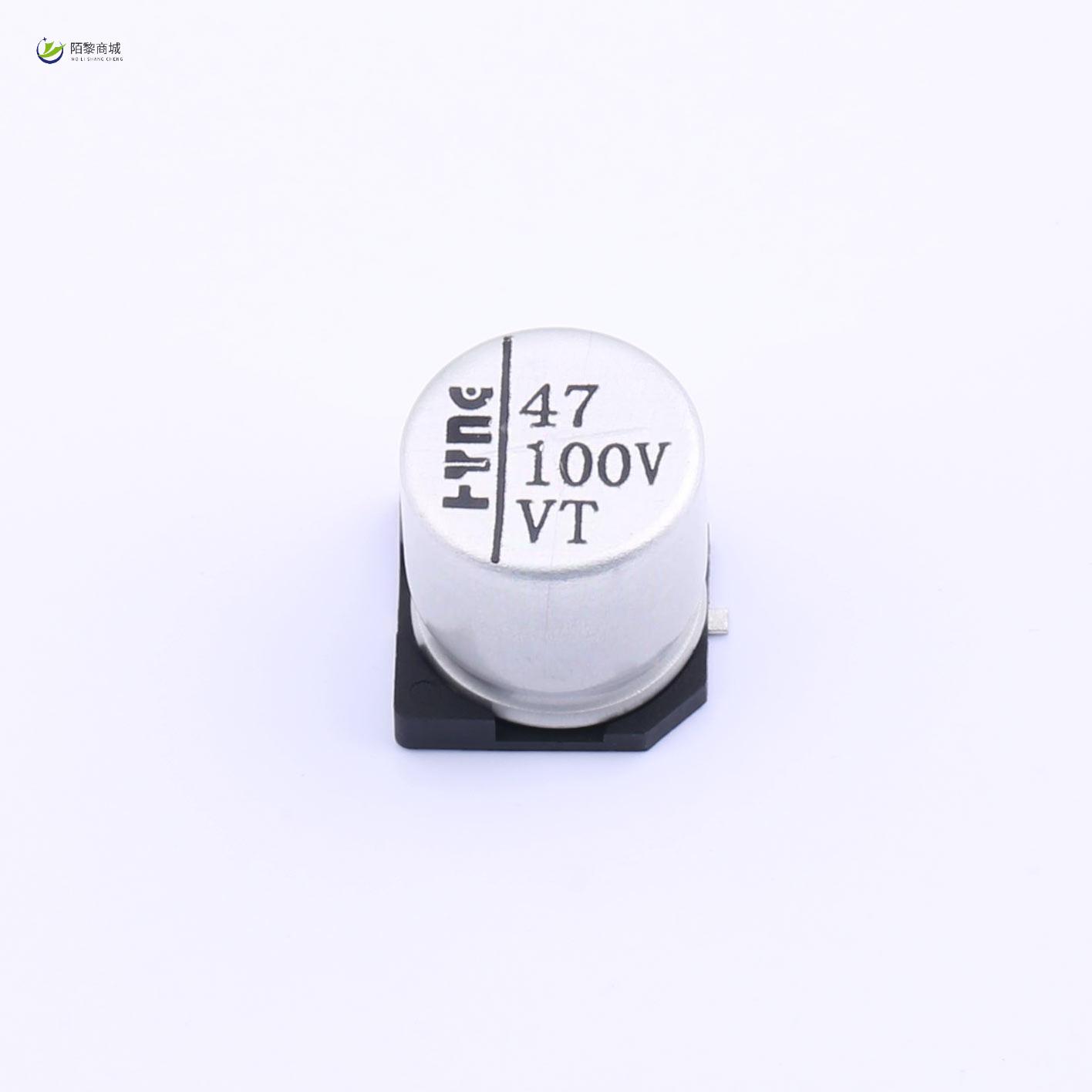 全新原装HY2A470MC100105MEO正品/47uF ±20% 100V