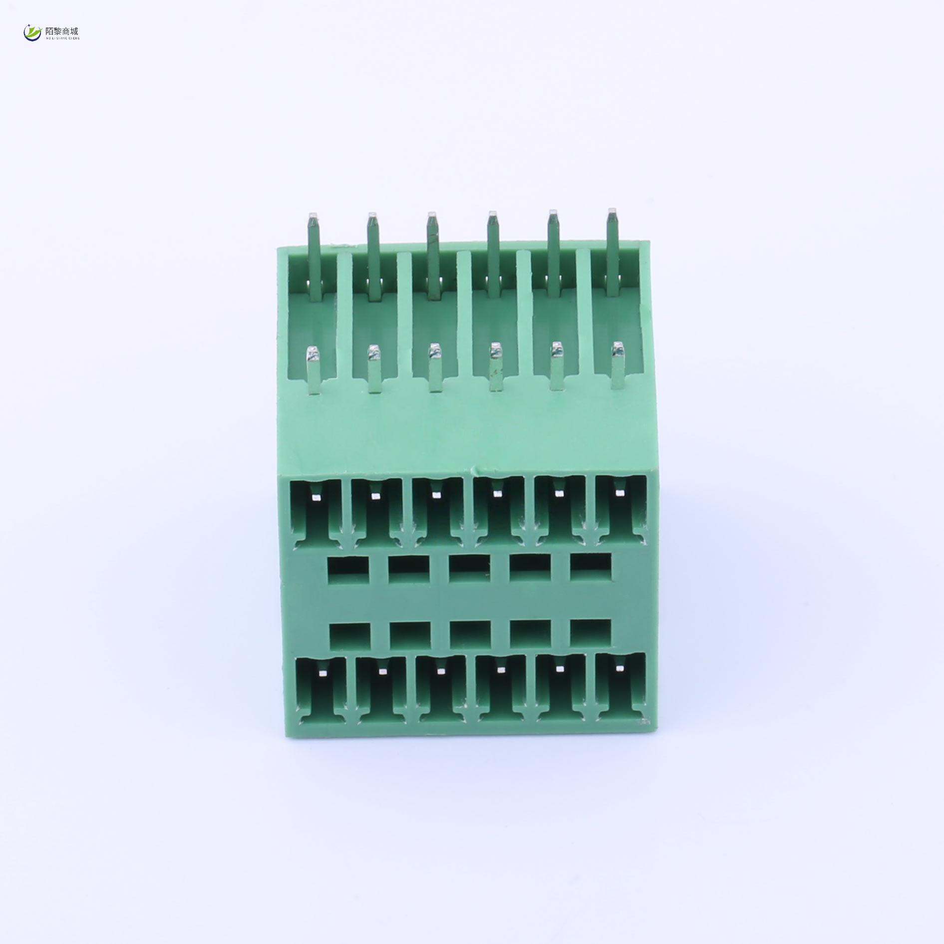 全新原装DB2ERH-3.81-2*6P-GN正品/3.81mm 排数:2
