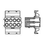 全新原装881647-1正品/CONN RECEPT 8POS JR POWER TIMER