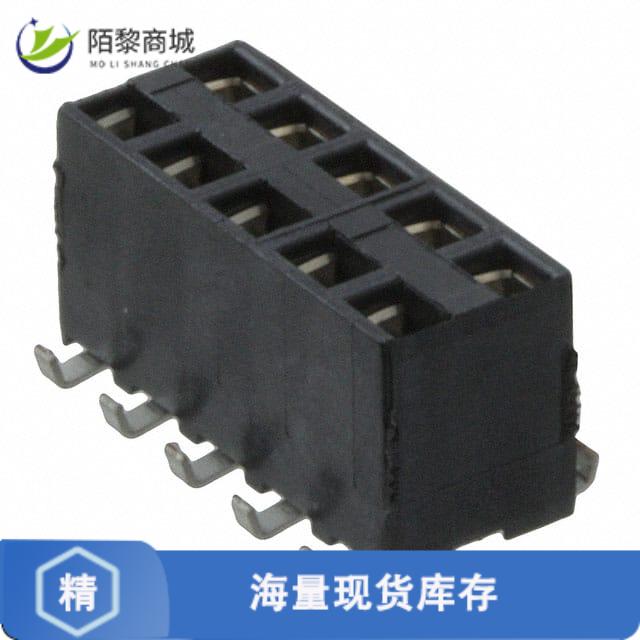 全新原装969973-5正品/CONN RCPT 10POS 0.1 GOLD SMD