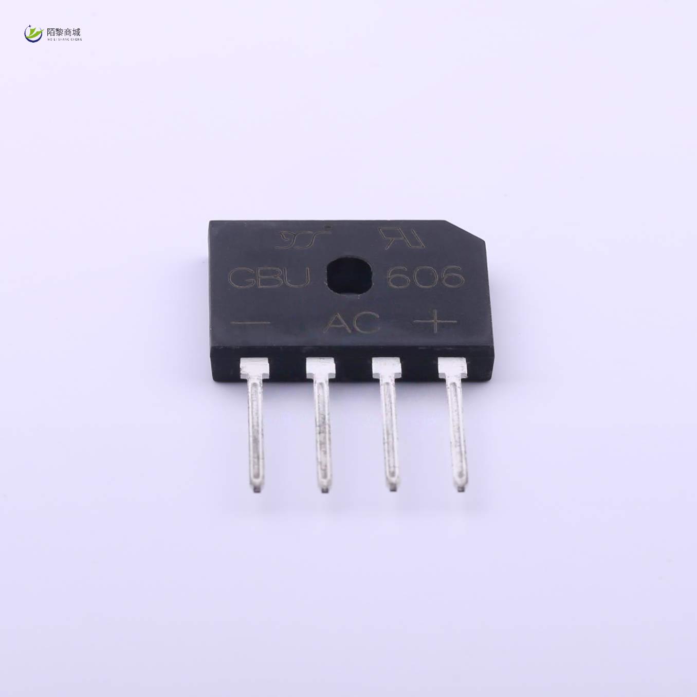 全新原装GBU606正品/桥式整流器 VRRM=600V If=3A VF=1