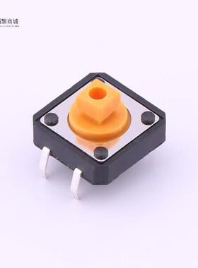 全新原装TC-1103T-B-Y正品/12×12×7.3方头 黄色按键 160gf