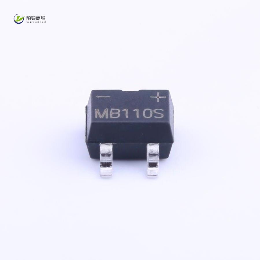 全新原装MB110S正品/Vr=100V IF=1A VF=900mV@1A