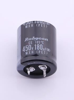 原装正品450MXH180MEFCSN25X28全新180uF ±20% 450V