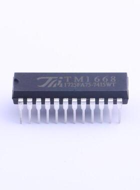 全新原装TM1668正品/带键盘扫描接口（10×2 bit）的L