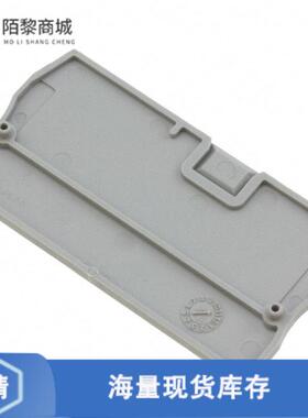 全新原装3030420正品/CONN TERM BLK END PLATE GRAY