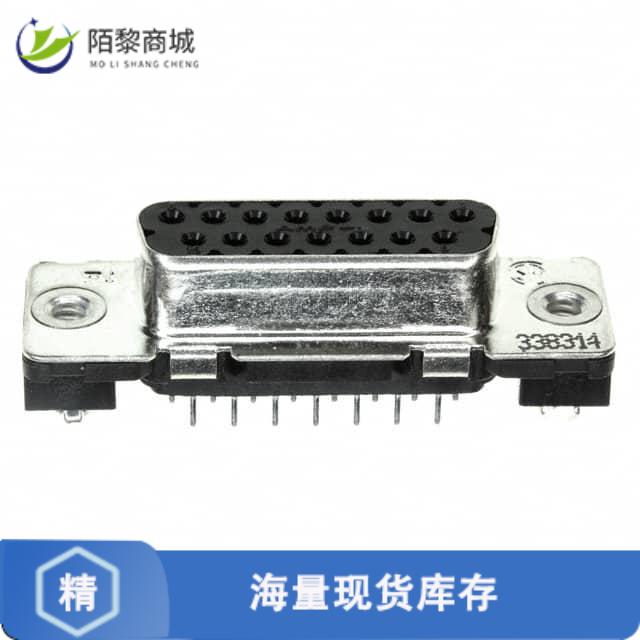 全新原装1-338314-2正品/CONN D-SUB RCPT 15POS VERT