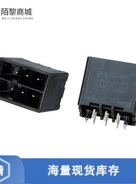 全新原装1-178140-3正品/CONN HEADER VERT 6POS 5.08MM