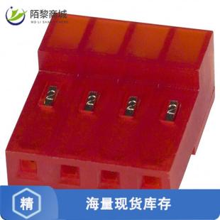 4正品 CONN 22AWG TIN IDC 640433 4POS 全新原装 RCPT