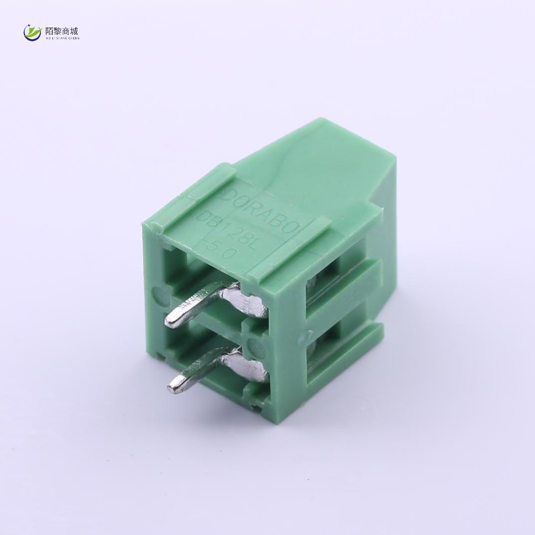 全新原装DB128L-5.0-2P-GN-S正品/5mm 排数:1 每排P