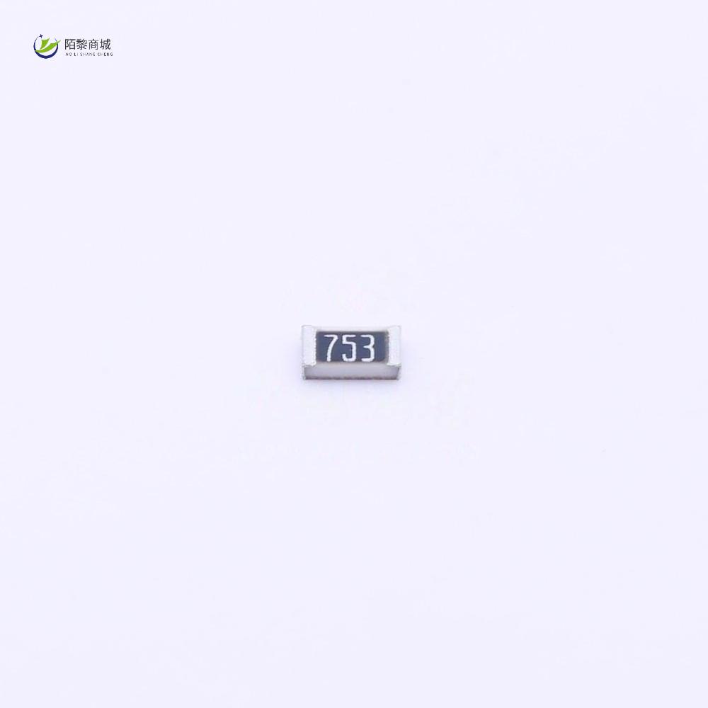 全新原装PTFR0805B75K0N9正品/75kΩ ±0.1% 130mW