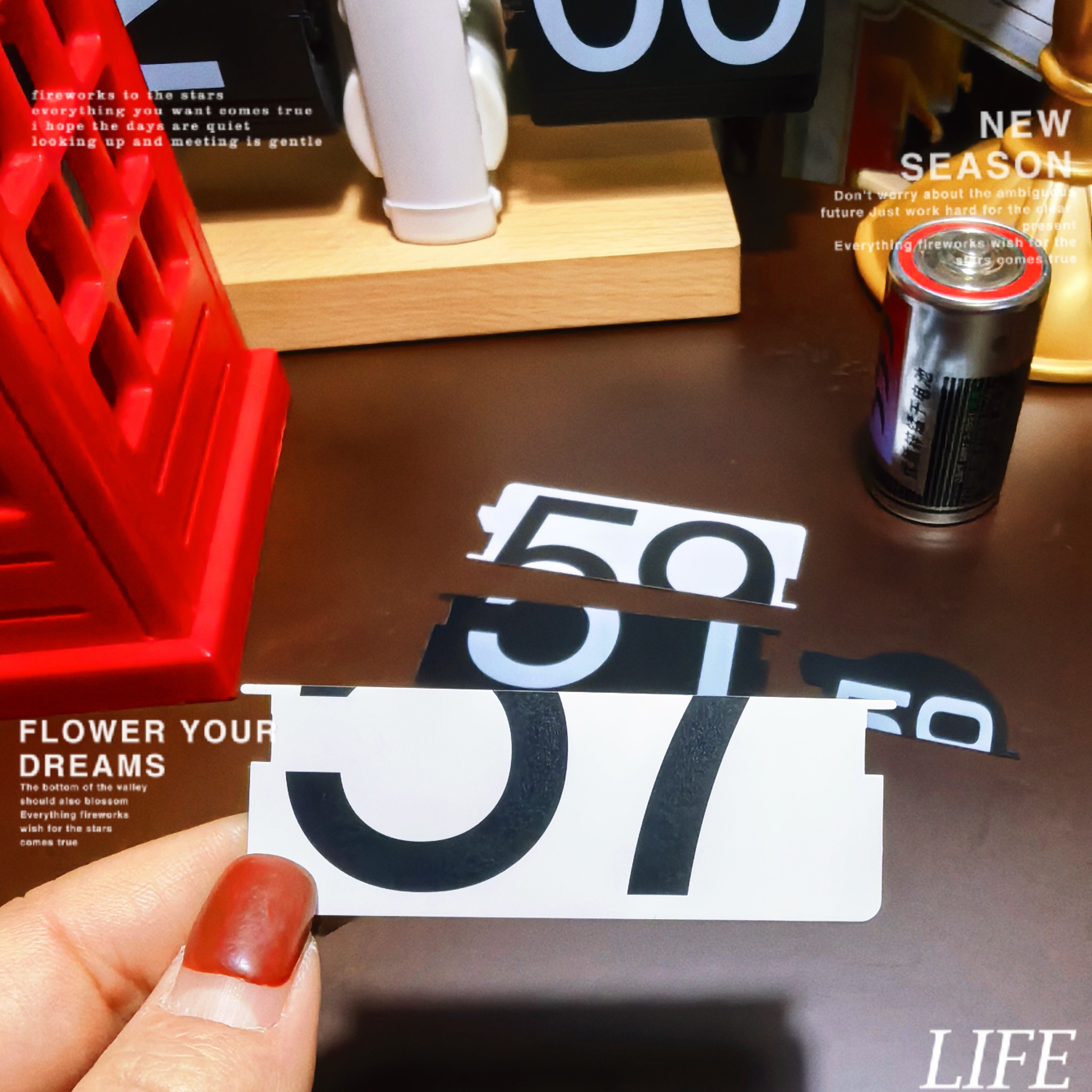 妙刻翻页时钟页片配件,家居饰品,挂钟,淘宝优惠券,粉丝福利购,淘宝优惠卷