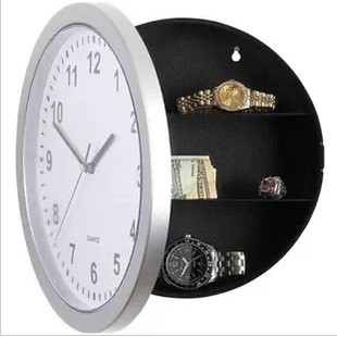 clocksafe外贸原单挂钟保险箱